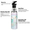 thumbnail image 3 of ALAZA Labrador Dog Water Bottle Insulated Flask Stainless Steel Straw Lid 20 oz, 3 of 6