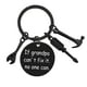 thumbnail image 1 of Si Papá No Puede Arreglarlo Nadie Puede Destornillador Llavero Anillo Herramienta Charms Llavero Regalo para Papá, 1 of 5