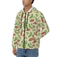 thumbnail image 3 of Honeii Finger Lime Fruits Print Hoodies for Men, Pullover & Full Zip, Breathable Zip up Hoodie, Sweatshirt-Small, 3 of 5