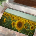 thumbnail image 4 of ONETECH Sunflower Field Doormat Entrance Mat Outside Entry Yard Floor Patio 19.68*39.37 in, 4 of 6