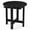 Black, variant on Biotree 18 Inch Adirondack Side Table Outdoor, Weatherproof HIPS Slatted End Table with X-Base and 66 lbs Capacity for Deck Backyard Poolside, Black