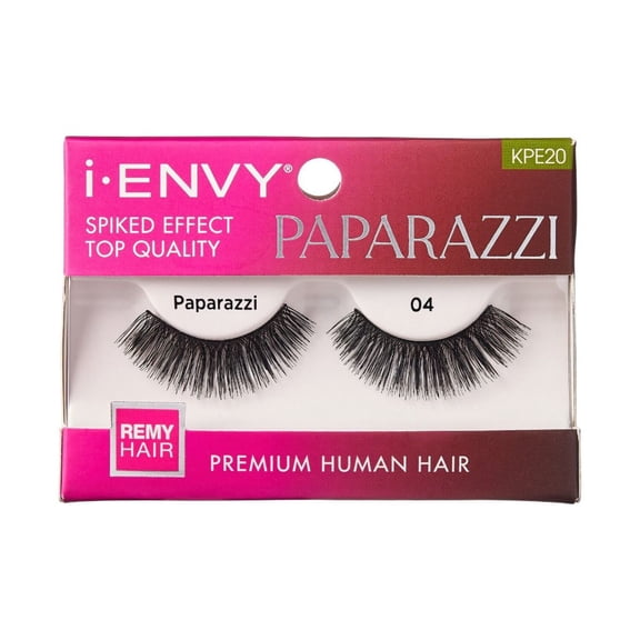 i Envy Eyelashes Paparazzi 04 Spiked Effect Premium Remy Hair - KPE20