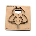 thumbnail image 3 of Leather Cutting Die Easy to Use Multipurpose Embossing Leathercraft Handwork Cow Elephant Shaped, 3 of 9