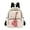 Guitar and Notes, variant on JIALIOU Mini Backpack Purse for Women Quilted Casual Daypack Small Travel Shoulder Bag, Guitar and Notes