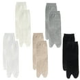 thumbnail image 4 of Aloha 5 Pairs Split Toe Socks Comfortable Cotton Socks Flop Sock for Women, 4 of 7