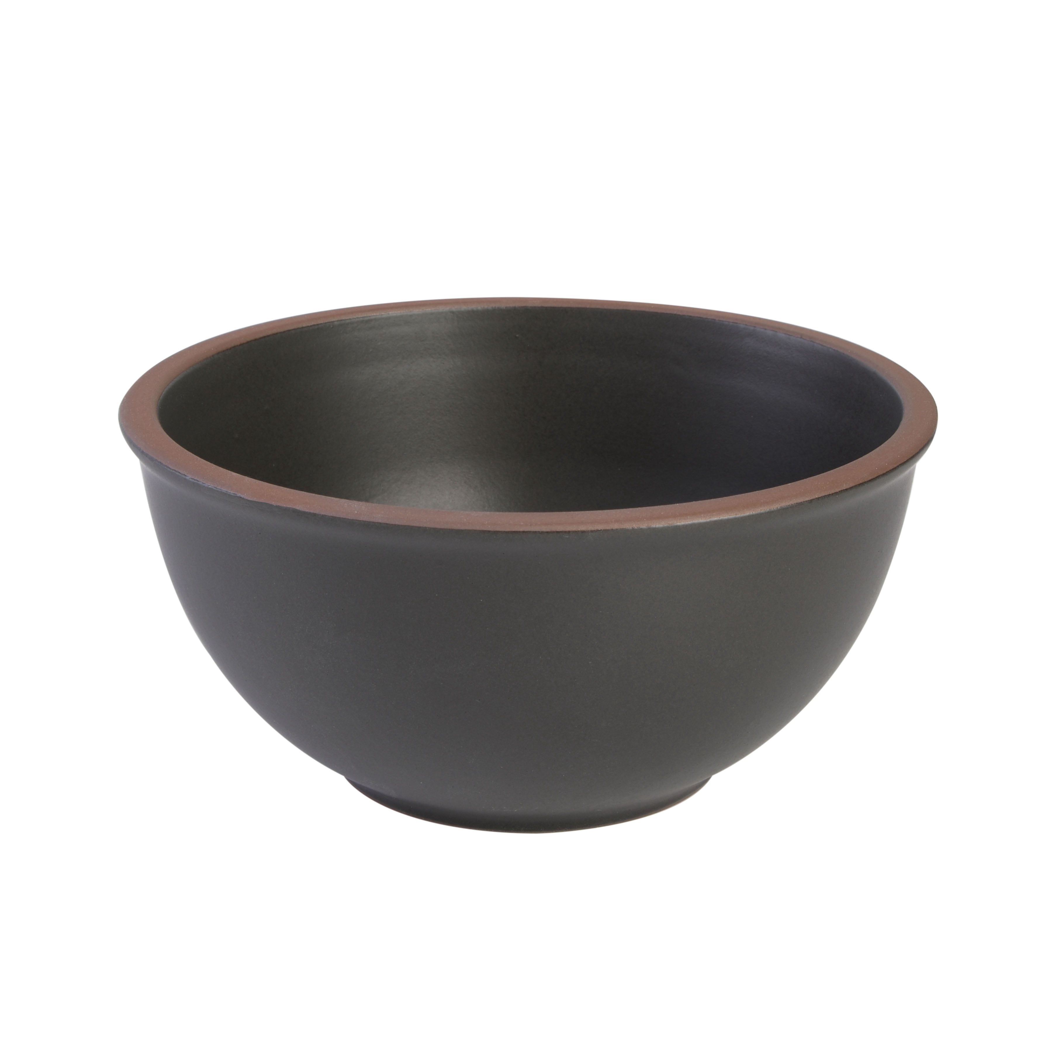 Gibson Soho Lounge Lagos 16 Piece Double Bowl Dinnerware Set, Black