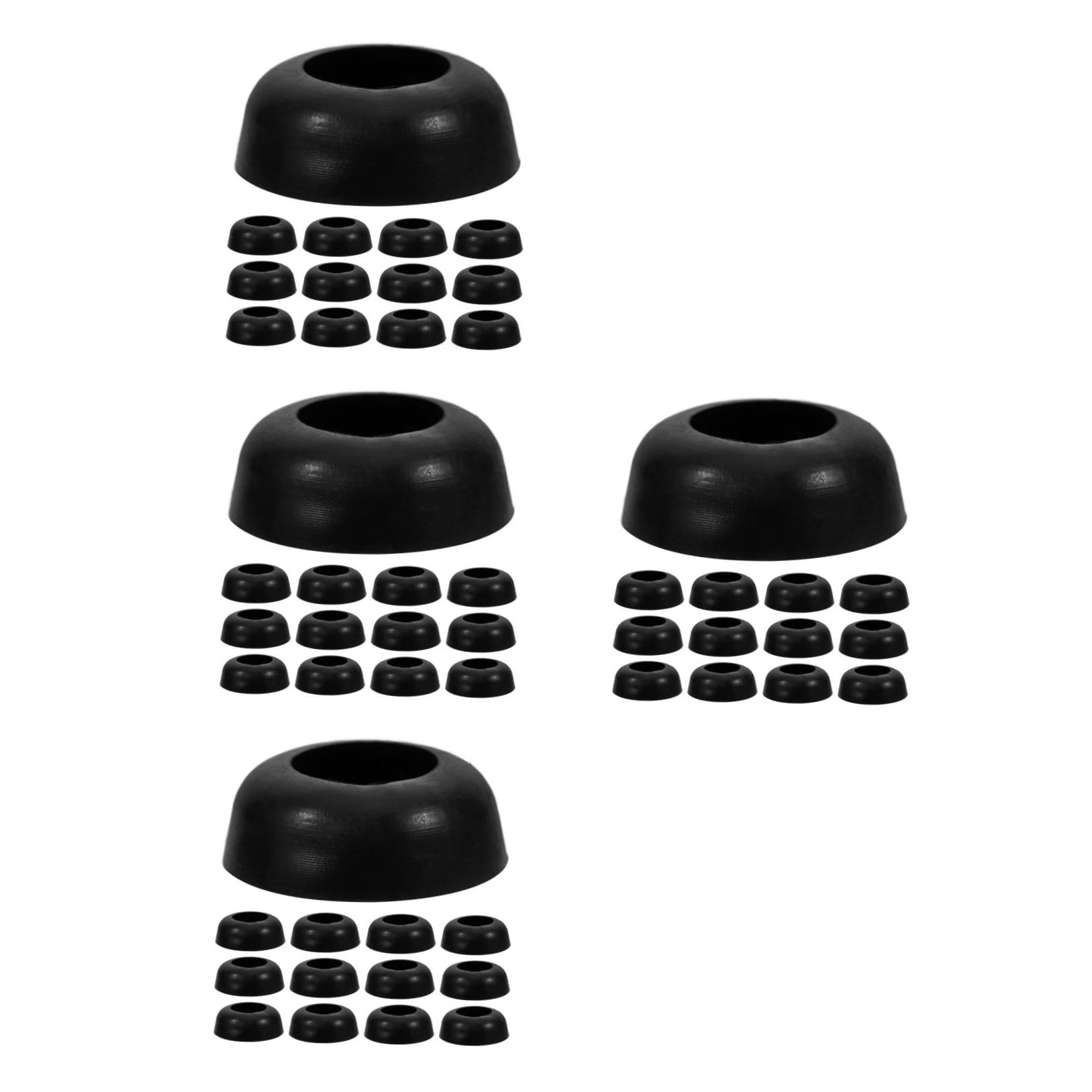 Raindrops 400 pcs Non- Silicone Feet Pads with Holes, Conical Anti- Leg Protectors for Furniture, Washing Machines, Dryers