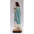 thumbnail image 4 of Good Shepherd Jesus Christ Lord Catholic Religious Gifts Resin Colored 8 Inch Statue Figurine Decoration, 4 of 8