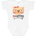 thumbnail image 3 of Inktastic Cat Lover I Love Kitties Girls Baby Bodysuit, 3 of 5