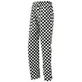 thumbnail image 1 of Premier  Adult Essential Checked Chef Trousers, 1 of 2