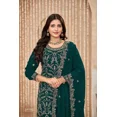 thumbnail image 4 of Custom Made Indian Wedding Party Wear Salwar Kameez Embroidery Work Women Kurti Pant Dupatta, 4 of 5