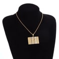 thumbnail image 3 of Vintage Christian Jesus Statue 14K Yellow Gold Pendant Necklace Catholic Religious Prayer Faith Amulet Jewelry Men Women, 3 of 5