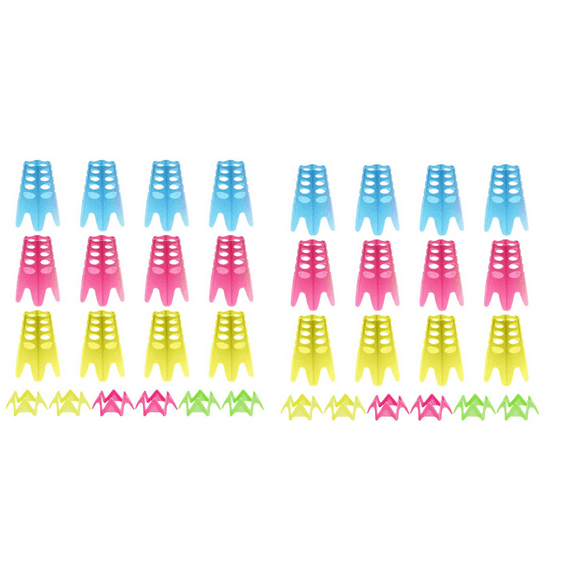 Golf Simulator Tees,36 Pcs Indoor Golf Mat Tees Plastic Practice ,Tall   Short