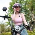 thumbnail image 4 of Electric Car Scooter Bike Open Face Cap Anti-uv Safety Hat Ycle Adjable, 4 of 5
