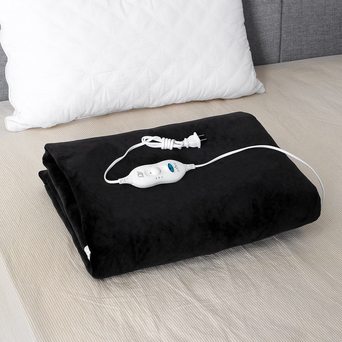 110V 220V 150x115cm 59X45inch Anticreep Electric Heated Blanket Fast Heating w Control Walmart