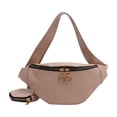 thumbnail image 2 of Bolsa cruzada para exteriores de mujer y cintura deportiva, bolso ligero de hombro de PU para viajes, senderismo, escuela y uso diario, 2 of 6