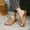 Khaki, variant on Fnooota Womens Flat Sandals Clearance, Open Toe Holiday Platform Slip On Summer Shoes Sandals Khaki Size 6