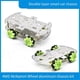thumbnail image 1 of For DIY 4WD Aluminum Mecanum Robot Car Two-Layer Bottom Board for Robot Double Chassis Parts, 1 of 5