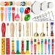 thumbnail image 2 of Juguetes de instrumentos Orff para niños, rompecabezas de madera para interacción entre padres e hijos, educación temprana, cognición sonora, festivales de música, regalos TMZ, 2 of 5