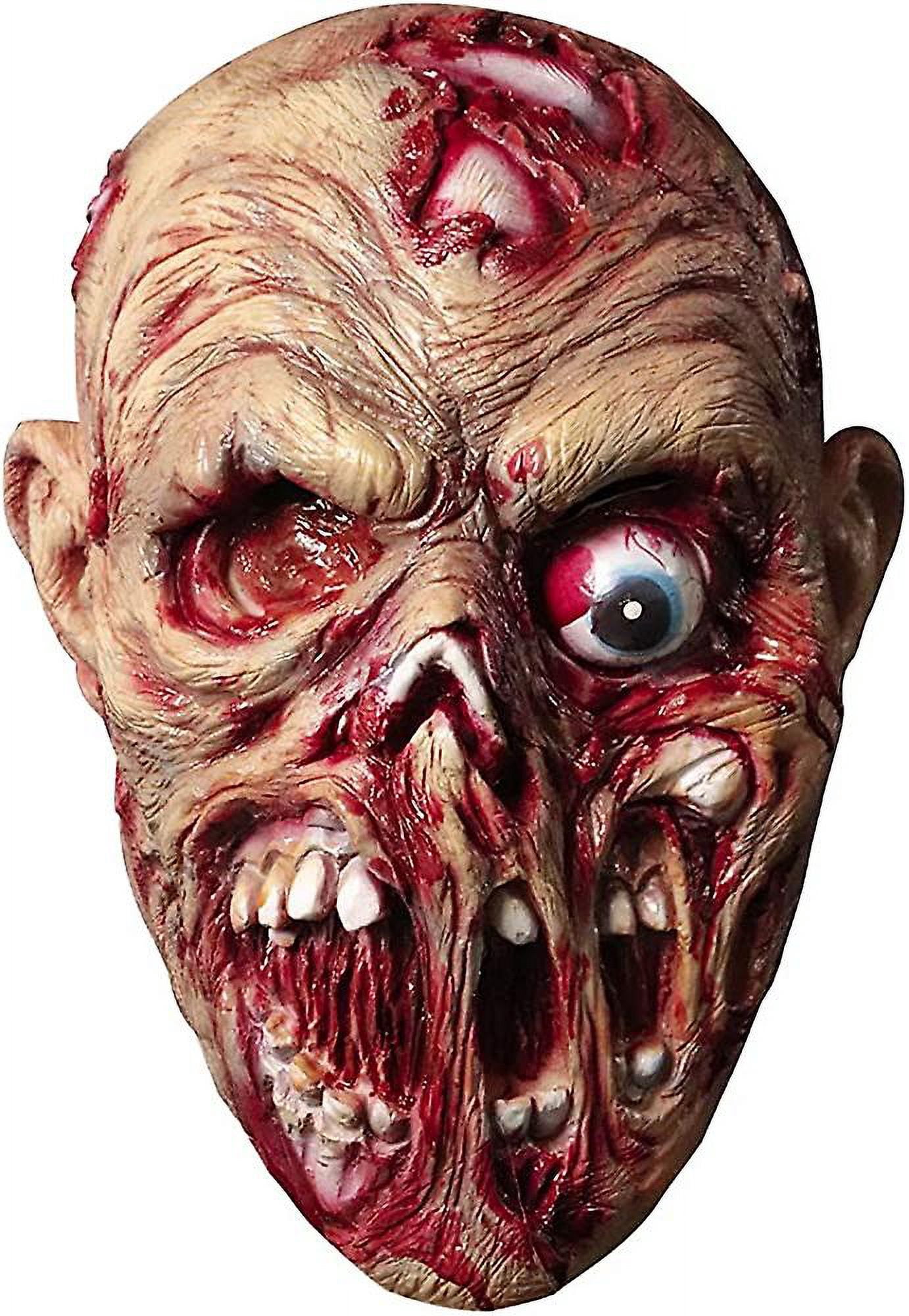 Máscara De Zombi De Látex De Terror Para Halloween