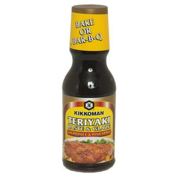 Kikkoman Honey  Pineapple Teriyaki Sauce 12.8 Oz. (1 bottle)