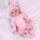 thumbnail image 2 of Muñeca Bebé Reborn CHAREX Realista Silicona de Vinilo Cuerpo Completo 22pulg con Jirafa de Peluche y Accesorios Niña Rosa CHAREX RC65846, 2 of 2