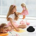 thumbnail image 5 of OFFIGAM 4-Pack Black Frosty Hats Textile Accessories for Doll Clothes Decoration and Craft Supplies, 5 of 10