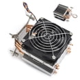 thumbnail image 4 of Enfriador De CPU, 4 Tubos De Cobre De Calor Disipador De Calor Para Computadora Área Grande Viento Fuerte Para 1150 Para 1366 Para LGA2011, 4 of 7
