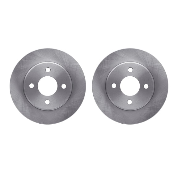 Dynamic Friction Company Front Brake Rotors 6002-39001