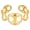 Style-C, variant on Gold Cuff Bracelet for Women, Fashion Simple Open Wide Gold Bracelet Charms Jewelry for Her