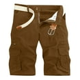thumbnail image 2 of Delliss Men's Sports Trendy Cargo Shorts Casual Workwear Shorts With Pocket, 2 of 8