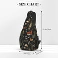 thumbnail image 3 of Sling Bag Baseball Vintage Sport Hiking Daypack Crossbody Shoulder Backpack Travel Chest Pack for Men Women, 3 of 6