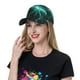 thumbnail image 5 of Fotbe Green Lightning Flash Gorro Clásico de Béisbol, Gorra Ajustable con Broche Snapback, Gorro de Exterior de Algodón Suave, 5 of 6