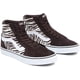 thumbnail image 3 of 24.5 cmMarrón BlancoSk8-Hi Unisex Casual High-Top Skate Shoes, Comfortable and Durable in Signature Waffle Rubber Sole, 3 of 5