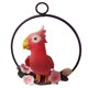 thumbnail image 2 of Perca artificial colgante de la estatuilla del pájaro en los ornamentos del jardín re DYNWAVEMX Estatua de loro artificial, 2 of 8