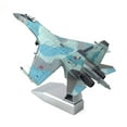 thumbnail image 1 of Avion d'Attaque Russe SU-35 à l'Échelle 1/100 Modèle Militaire en Métal Cadeaux en Métal Collection Commémorative pour Enfants Modèle d'Avion Avion de Chasse jet Anges Modèles Militaire SU-35, 1 of 8