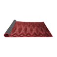 thumbnail image 2 of Ahgly Company Indoor Square Oriental Red Industrial Area Rugs, 5' Square, 2 of 4