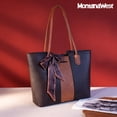 thumbnail image 2 of Bolso Montana West MWC-323ACF de cuero vegano marrón, 2 of 6