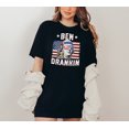 thumbnail image 3 of Moonlight Apparel 4th of July Ben Drankin Multicolor T-Shirt Funny Patriotic Graphic Tee for Men & Women American Flag USA Shirt for Independence Day, BBQs & Summer Parties, 3 of 6