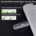 thumbnail image 3 of SSK SSD USB C Stick de 512 GB, 1000 MB/s, para iPhone/PS4/Android, 3 of 7