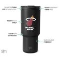 thumbnail image 2 of Vaso Simple Modern con licencia oficial de la NBA Miami Heat de 900 ml, 2 of 3