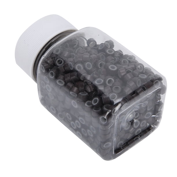 Anillo de extensión de cabello, bucles de anillo de extensión de cabello, cuentas de trenza de cabello, microcuentas forradas, diseño a prueba de futuro