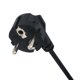 thumbnail image 3 of Cable de CA 1,5 m Cable de alimentación de aislamiento de PVC Cable de extensión Adaptador para dispositivo de conexión Enchufe de la UE Inevent EL001948-00B, 3 of 7