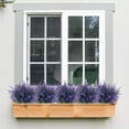 thumbnail image 5 of SEELOK 8 Bundles Artificial Lavender Flowers Outdoors Fake Lavender Plants Faux for Garden Porch Window Box Decor, 5 of 6
