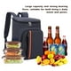 thumbnail image 2 of Mochila de almuerzo a prueba de fugas de gran capacidad de 18L Bolsa térmica grande Picnic Bolsa aislante fresca y cálida Bolsa de hombro para almacenamiento de alimentos y bebidas al aire libre, 2 of 7