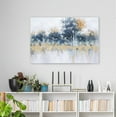 thumbnail image 2 of Abstract art"Golden Horizon Forest" oil painting prints Wall Art for living room, bedroom, Bar - Wrapped Canvas Prints, 2 of 5