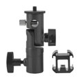 thumbnail image 1 of Swivel Tri Hot Shoe Mount Adapter Flash Light Stand Holder Bracket E Mount Support, 1 of 4
