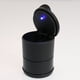 thumbnail image 3 of Cenicero portátil de humo de viaje de coche con luz LED azul-Negro, 3 of 3