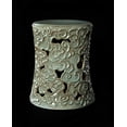 thumbnail image 3 of Safavieh Ocean Cloud Ceramic Decorative Garden Stool, Blue, 3 of 4