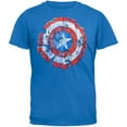 thumbnail image 1 of Captain America - Glass Shield Soft T-Shirt, 1 of 1